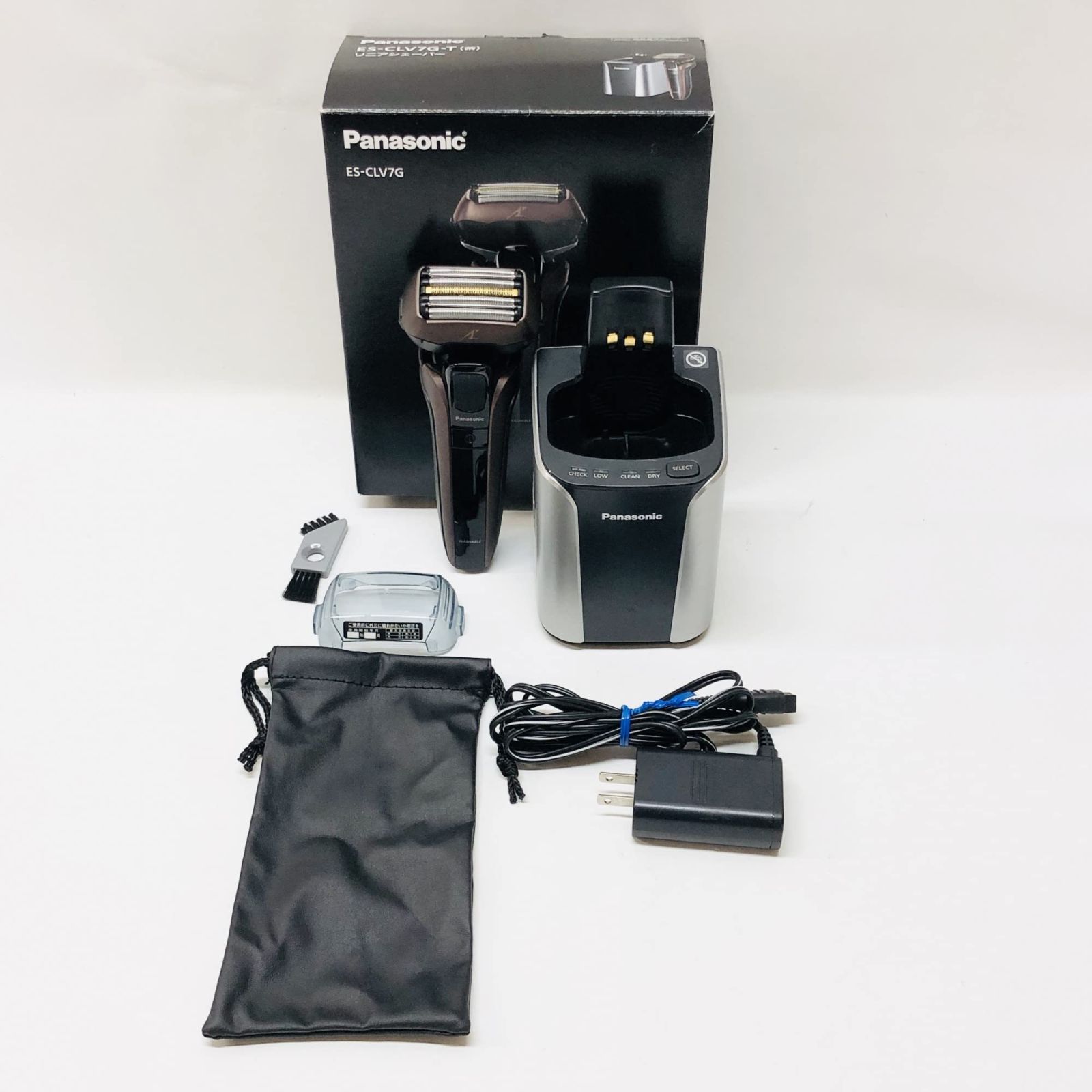 Panasonic リニアシェーバー ES-CLV7G 通電動作確認済み 【公式通販】