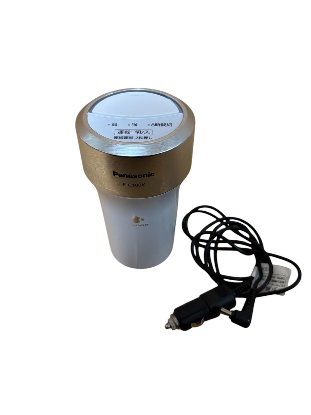 Panasonic F-C100U 空気清浄機 Amazon.co.jp: パナソニック ナノイー発生機 車載用 空気清浄機能 USB