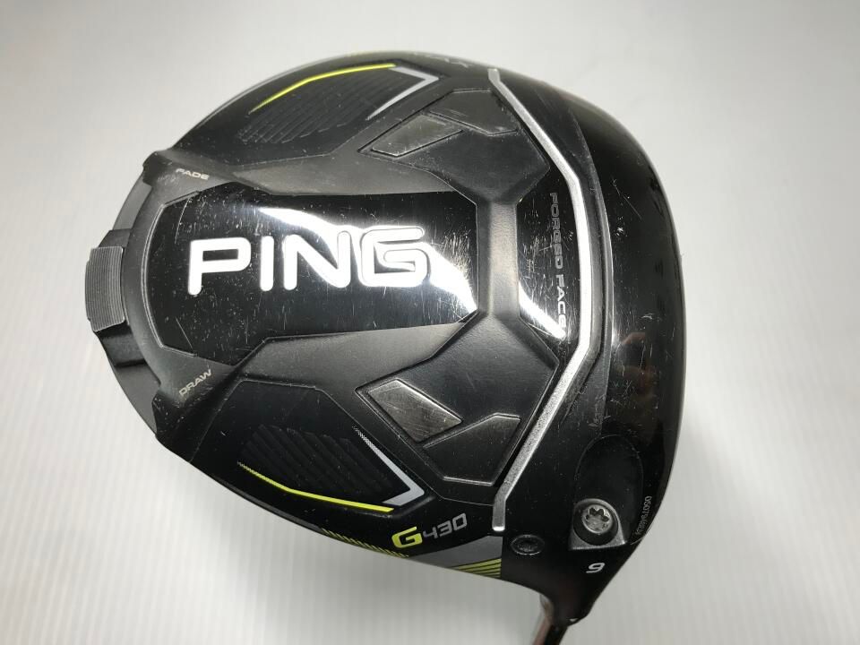 【即納】【訳あり】G430 MAX | 9 | S | TOUR 2.0 BLACK 65 | 中古 | ドライバー | ピン