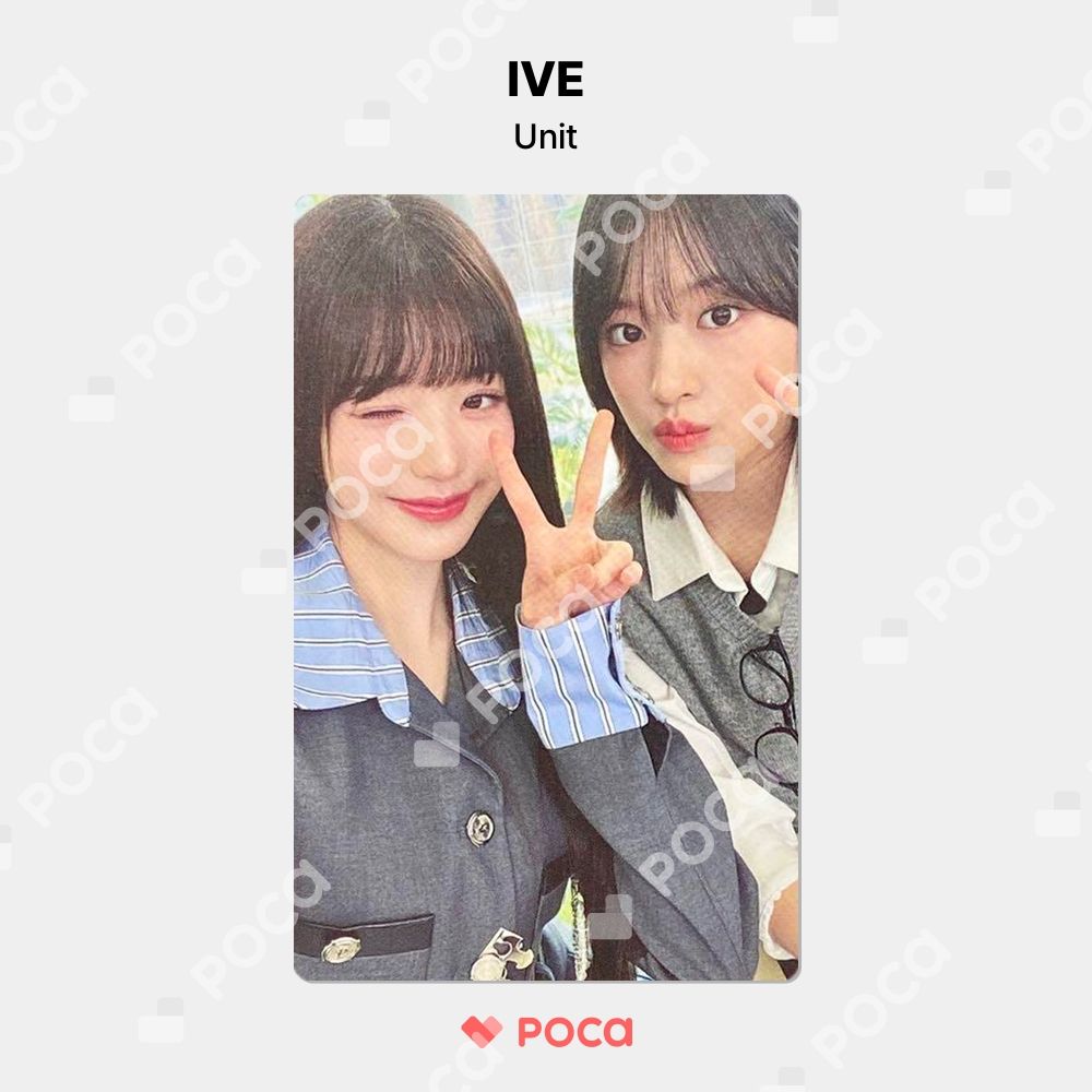 IVE Fan Meeting Dive2期限定トレカ 6枚セット当選 2日目 IVE ユニット トレカ 2024 IVE 2nd FANMEETING ＜MAGAZINE IVE