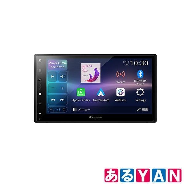 新品 未使用) パイオニア 6.8インチ ディスプレイオーディオ 99094