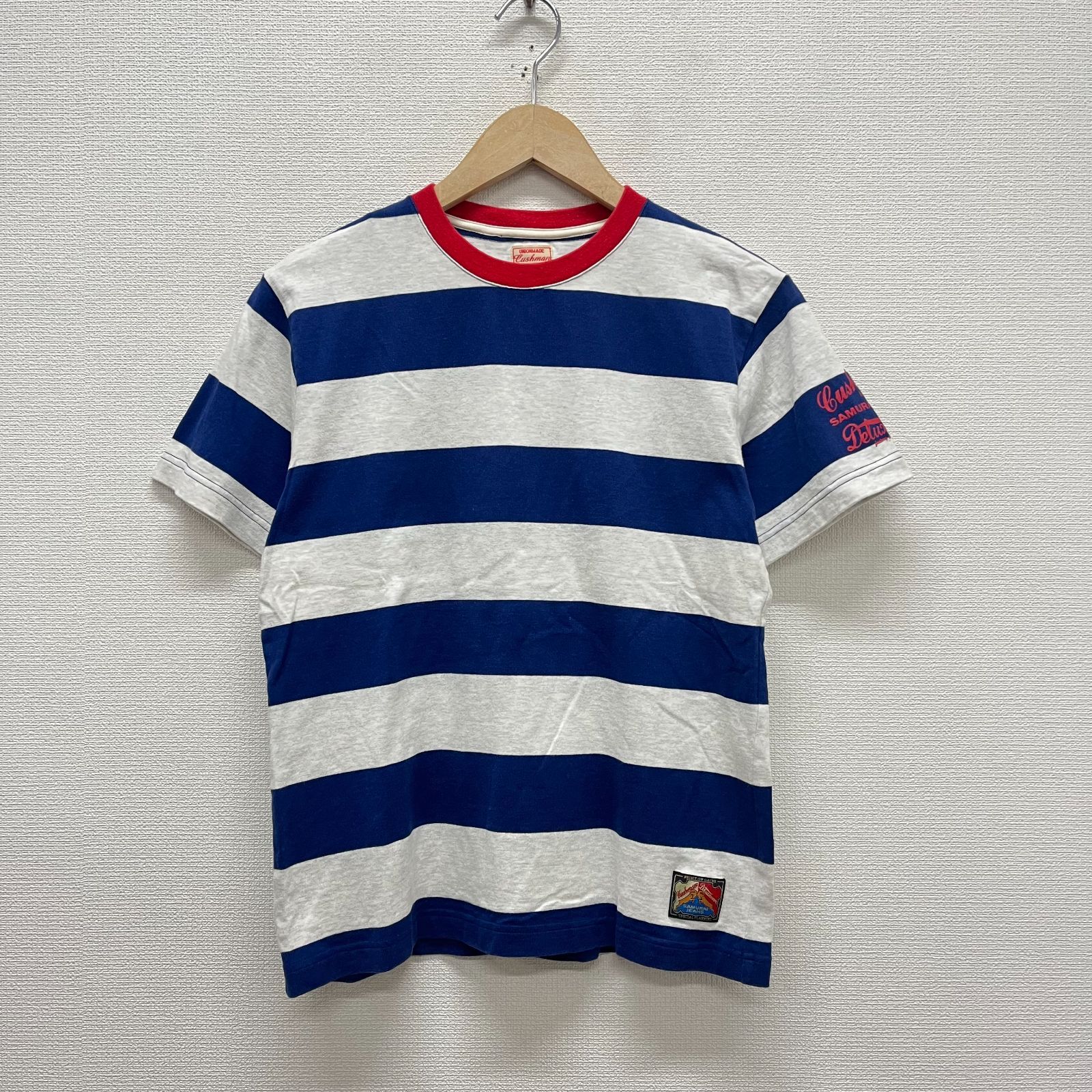 ガチンコ対決 クッシュマン杢天竺ボーダーTシャツ CUSHMAN クッシュマン 杢天竺ボーダー Tシャツ 半袖 ガチンコ BORDER