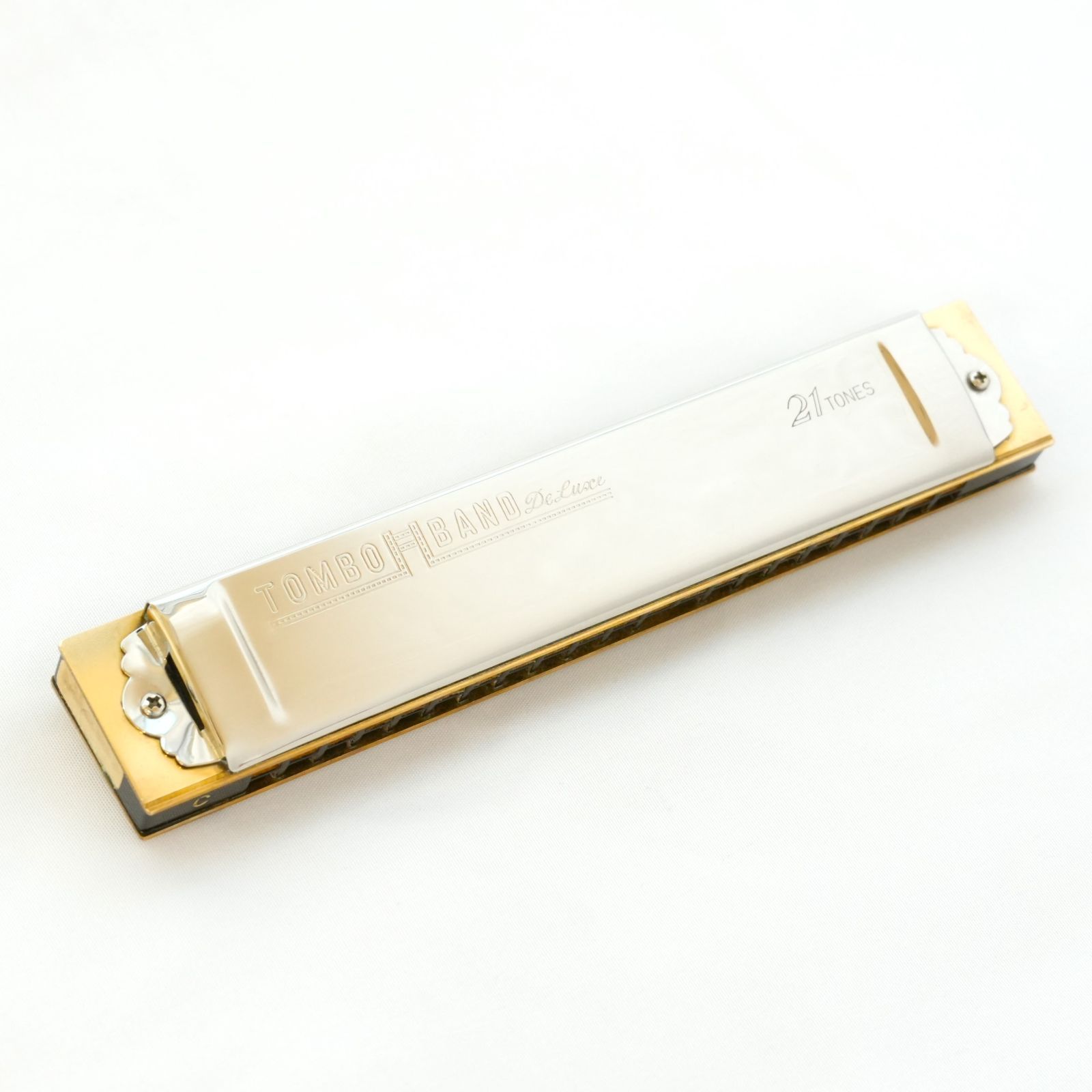 KO]TOMBO BAND DELUXE ハーモニカ C調 ケースA 箱違い No.1521