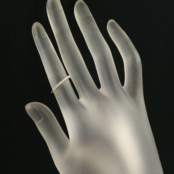 ヴァンドーム リング ダイヤ ダイヤモンド 0.14ct 7号 K18YG #167969  