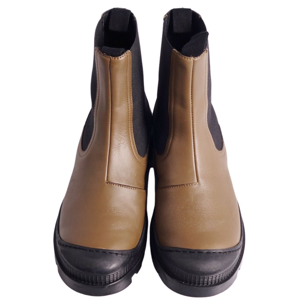 美品 ロエベ LOEWE ブーツ ショートブーツ チェルシーブーツ