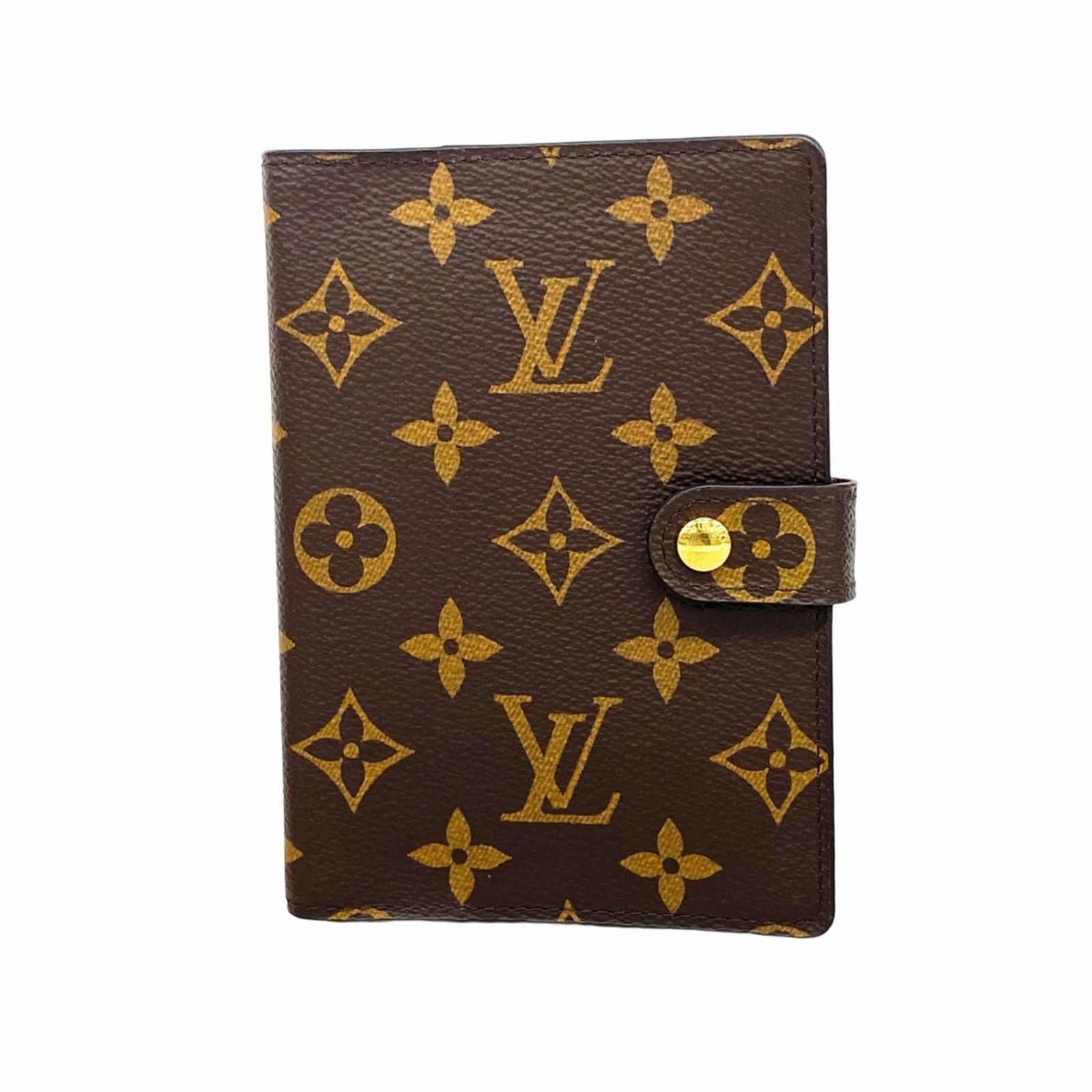 ルイ ヴィトン Louis Vuitton ルイ ヴィトン 手帳カバー モノグラム アジェンダPM R20005 ブラウンメンズ レディース P1435158