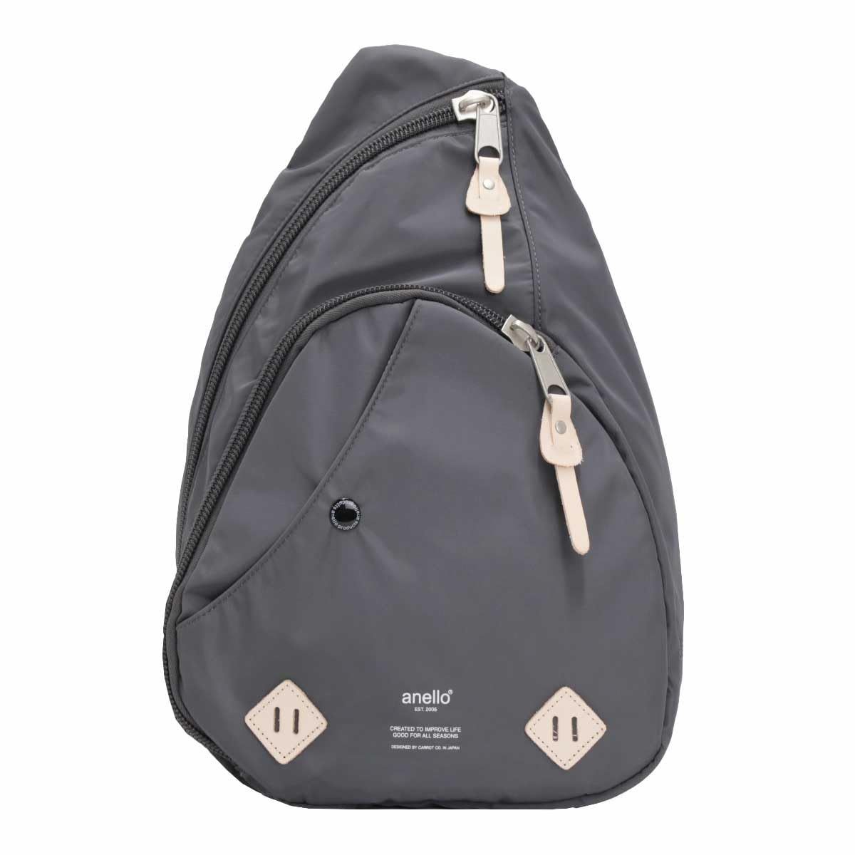 Color:グレー [アネロ] ボディバッグ A5 多収納 URBAN O.D ATS0231Z グレー