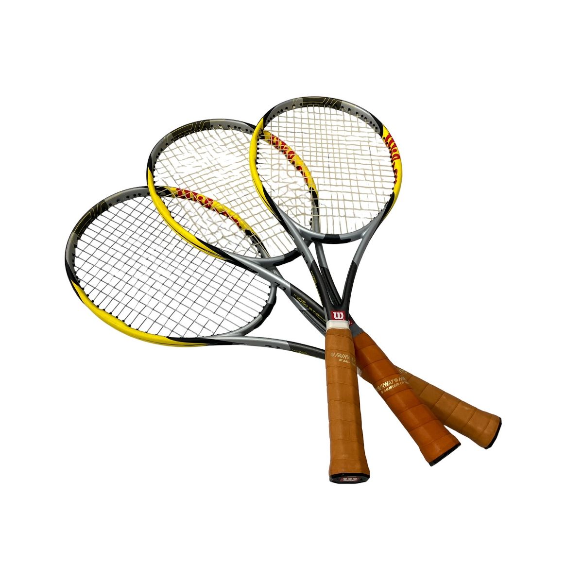 Wilson HYPER PRO STAFF Zone 7.1 テニスラケット 3本セット ケース1点付き 硬式 ウィルソン W9994540