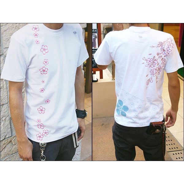 戦国武将Tシャツ 【前田慶次】 Mサイズ 半袖 綿100% ホワイト(白) 〔U 