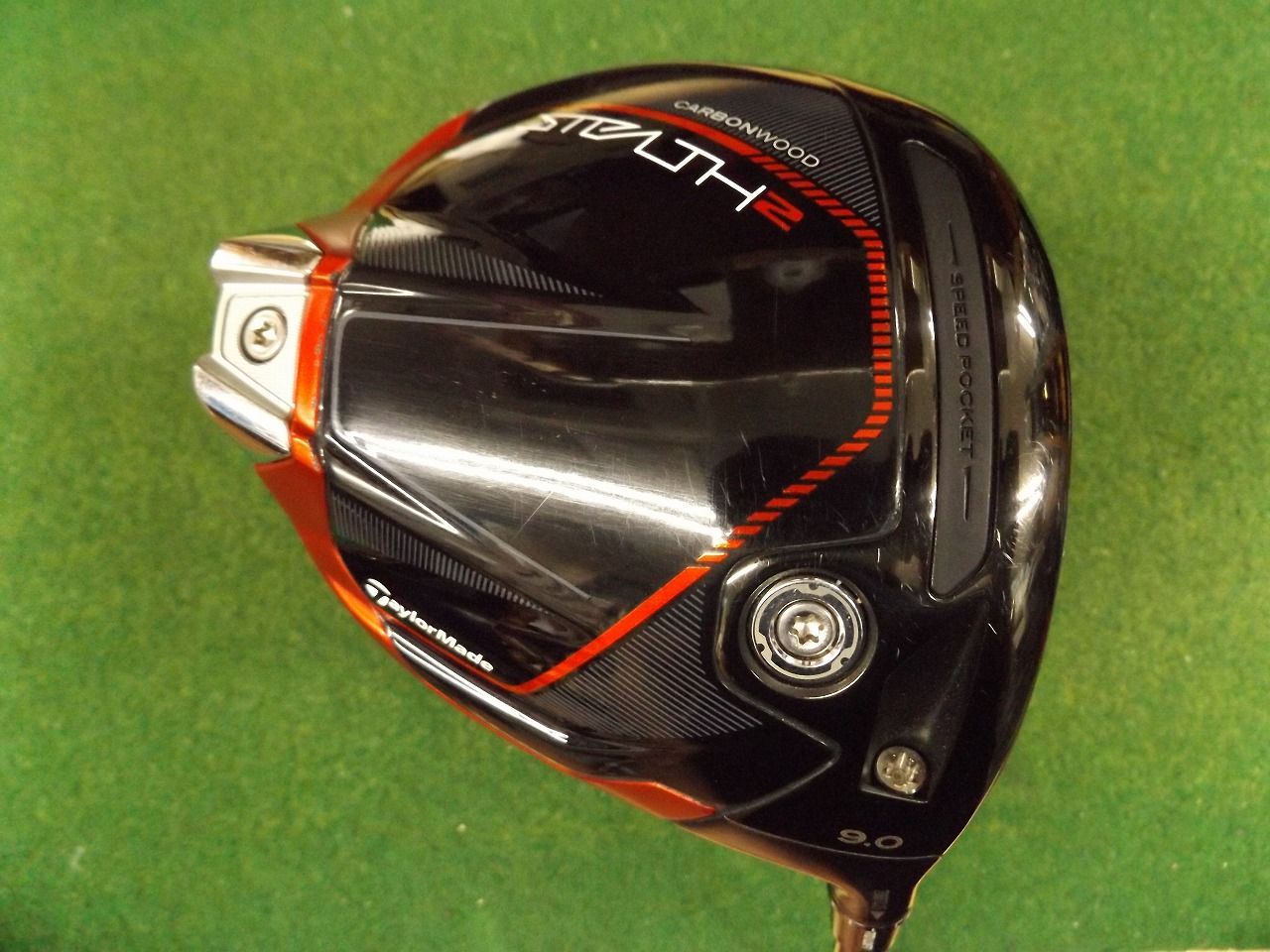 1151 STEALTH2 9° 純正カーボン S カバー有 テーラーメイド