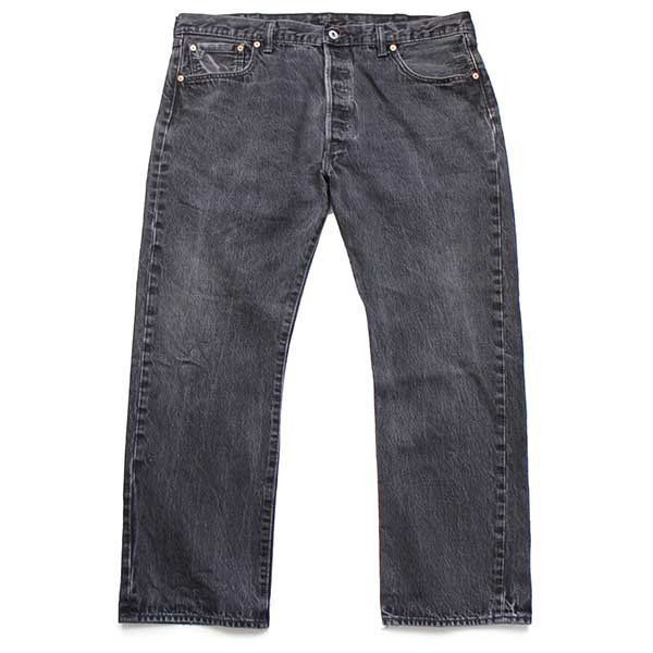 00's levis 501ストレートブラックデニム 鬼髭 極太 W33 L32 00s levis 501ストレートブラックデニム 鬼髭 極太 W33 L32