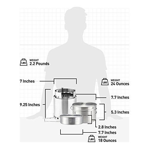 Solo Stove ソロストーブキャンプファイヤー＋２ポットセット【コンボ