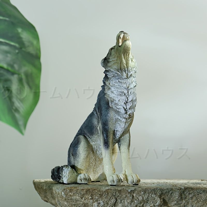 【廃盤】スワロフスキー　オオカミ　オブジェ 廃盤】スワロフスキー オオカミ オブジェ 廃盤】スワロフスキー