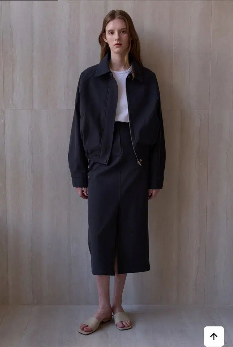 日奈森 あむール ムル ネイビー ブルゾン ジャケット