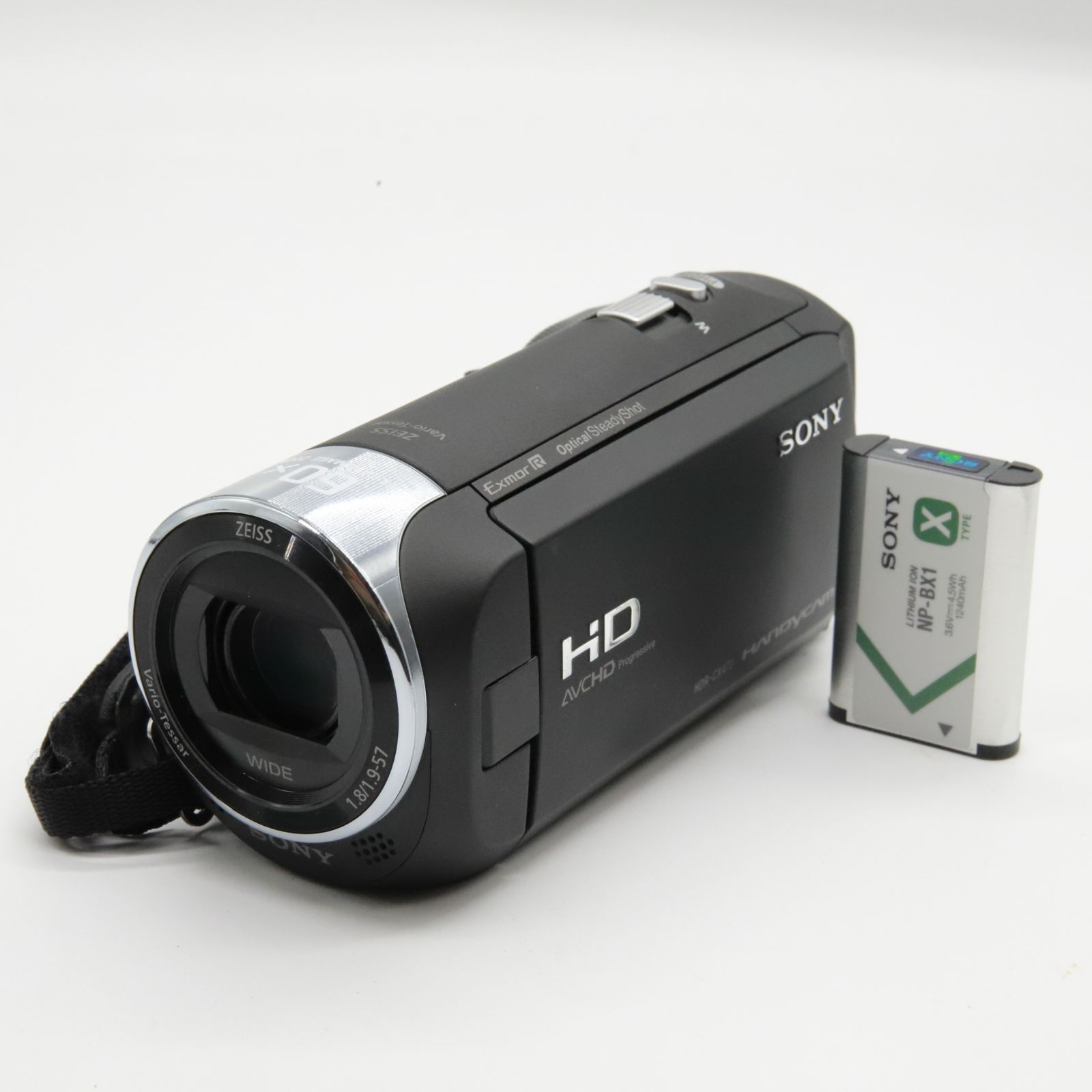 □美品□ SONY ソニー(SONY) ビデオカメラ Handycam HDR-CX470 ブラック 内蔵メモリー32GB 光学ズーム30倍 HDR- CX470 B - メルカリ