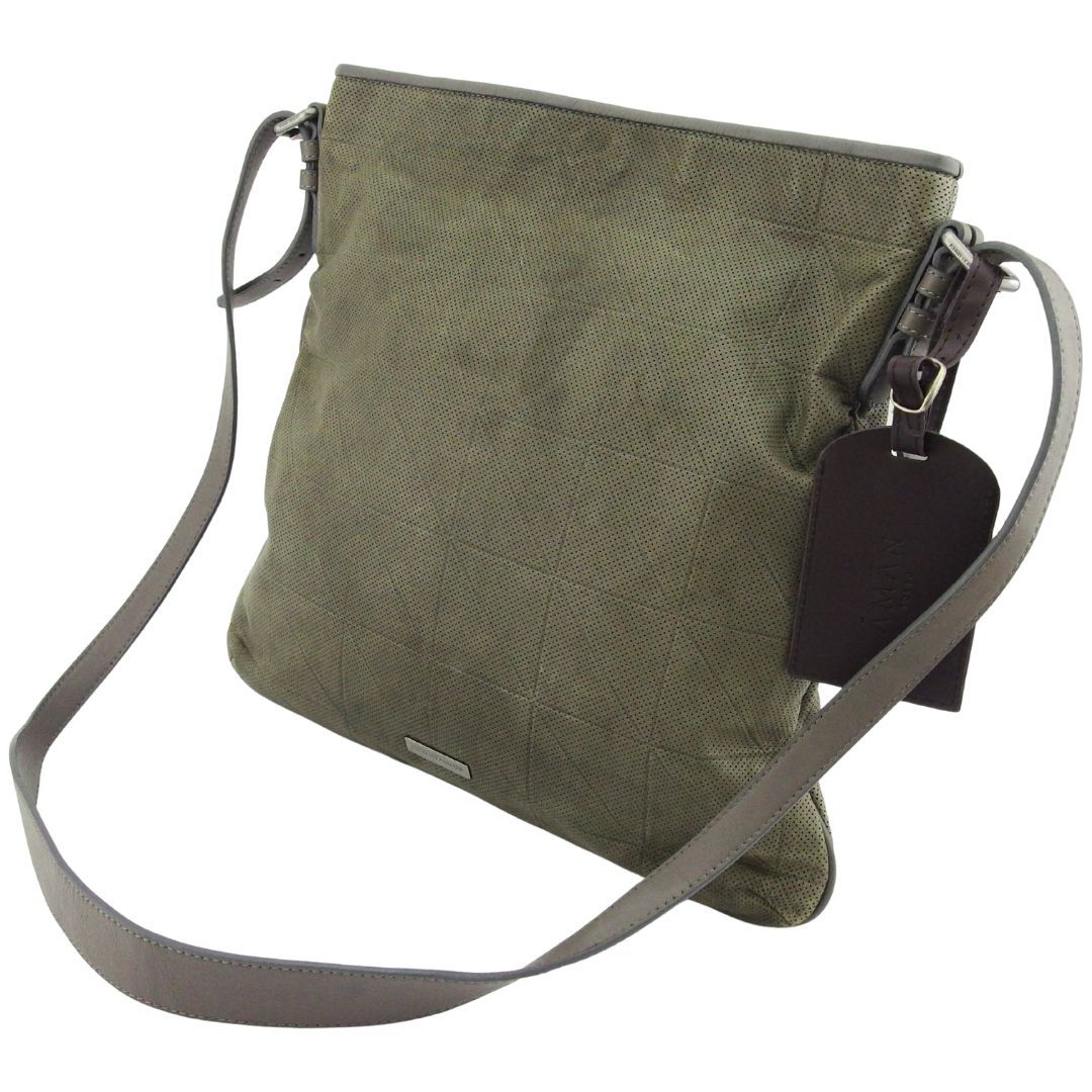 ジョルジオアルマーニ ショルダーバッグ 中古 カーキ