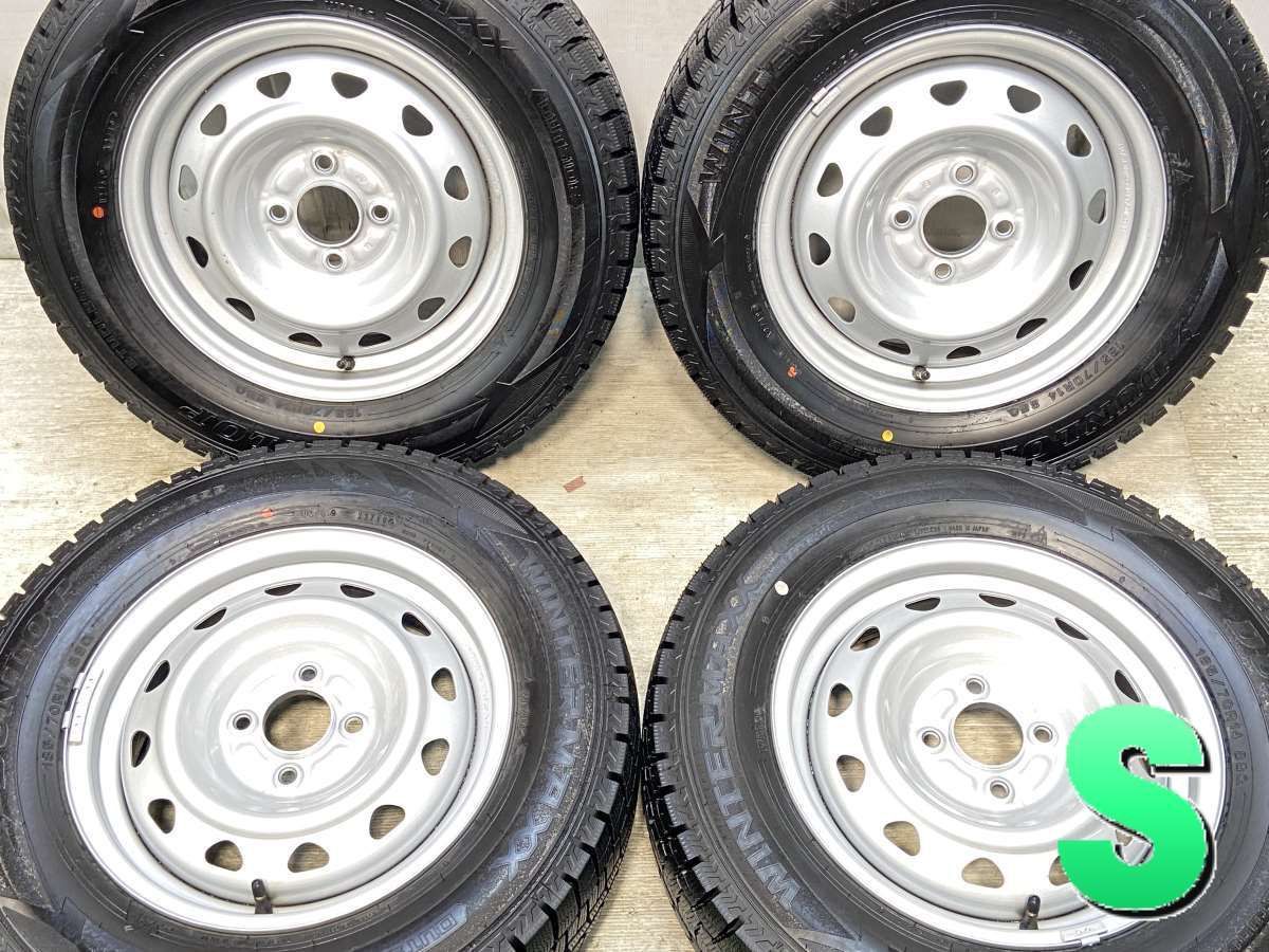 185/70R14 nダンロップ ウィンターマックス WM02 n TOPY J9 n14x5.0