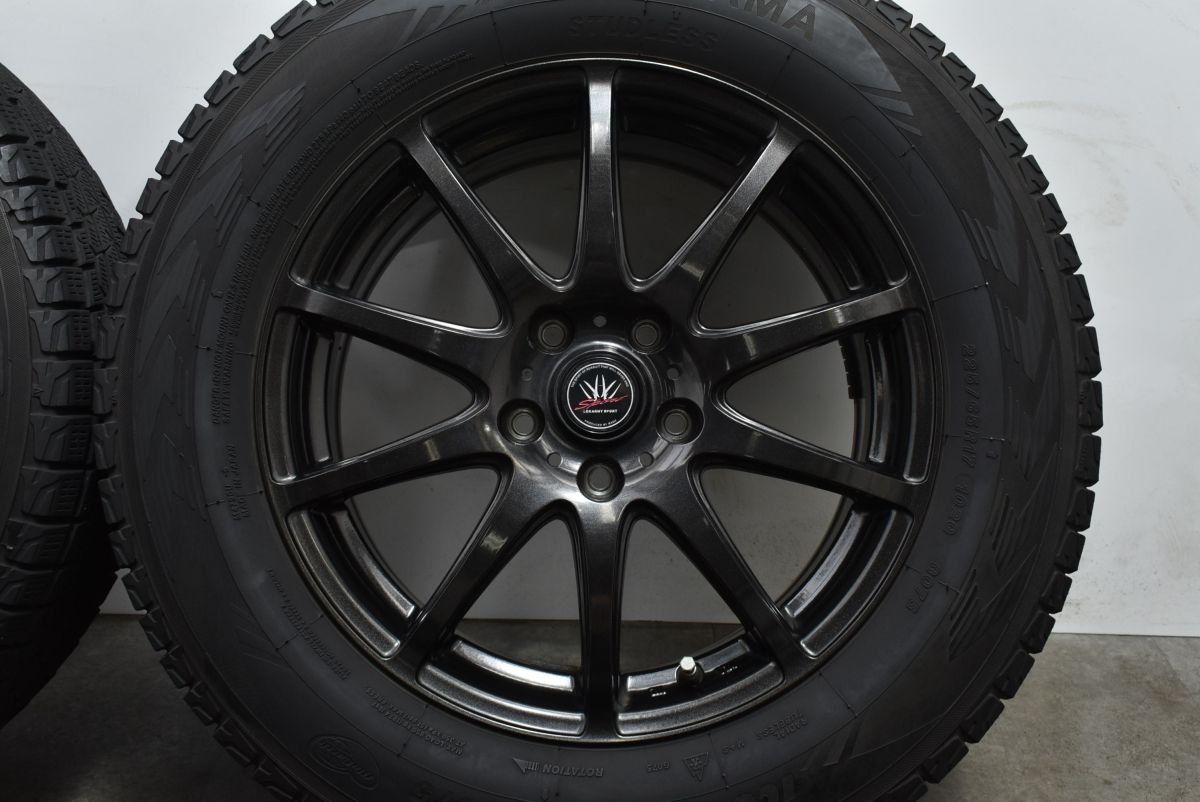 CX-5 エクストレイルに】ロクサーニスポーツ 17in 7J +48 PCD114.3 