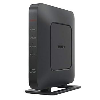 【中古】(非常に良い)BUFFALO 無線LAN親機 11ac/n/a/g/b 1733+800Mbps AirStation ブラック WSR-2533DHPL2-BK
