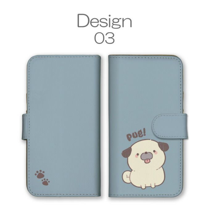 familiar 手帳型スマホケース クマと犬刺繍 arrows Alpha F-51F ケース