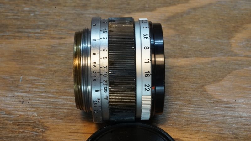 8991 Canon LENS 35mm F2.8 ライカ L39マウント - メルカリ