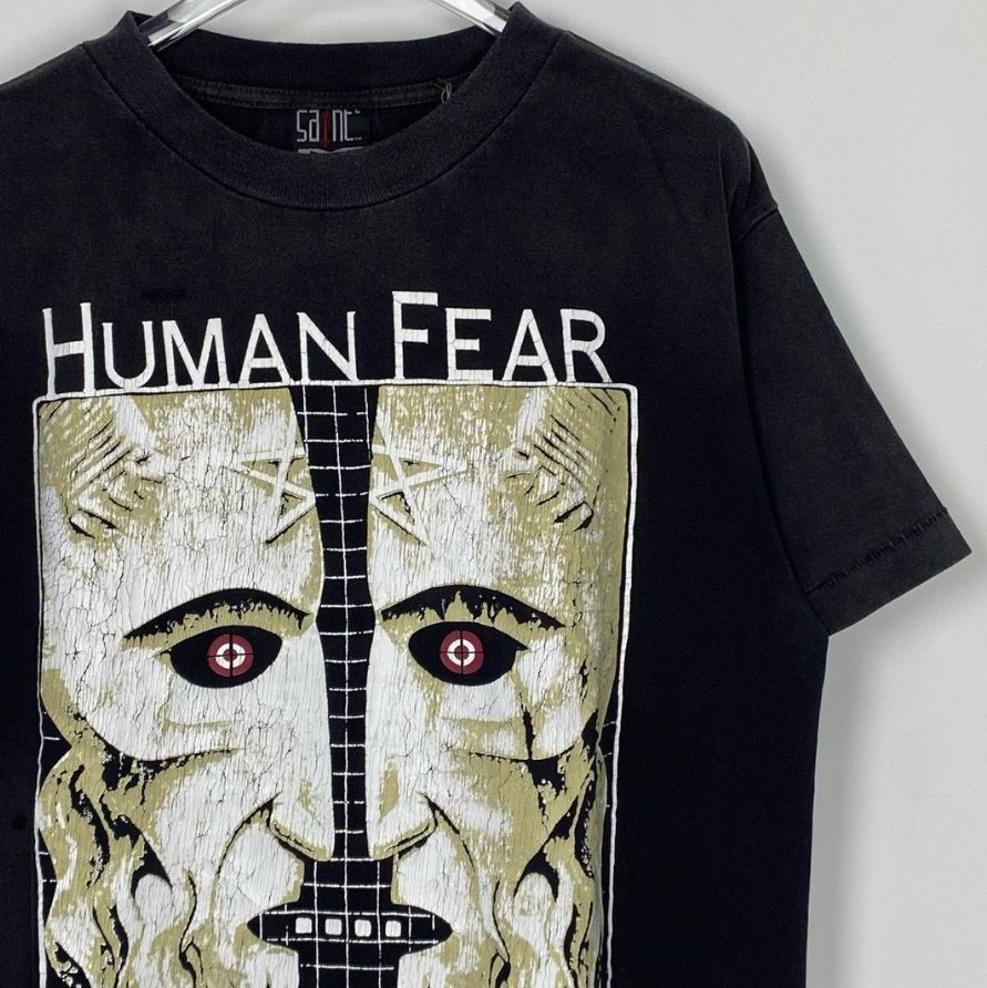 極美品 SAINT MICHAEL(セント マイケル) human fear 半袖 Tシャツ - メルカリ