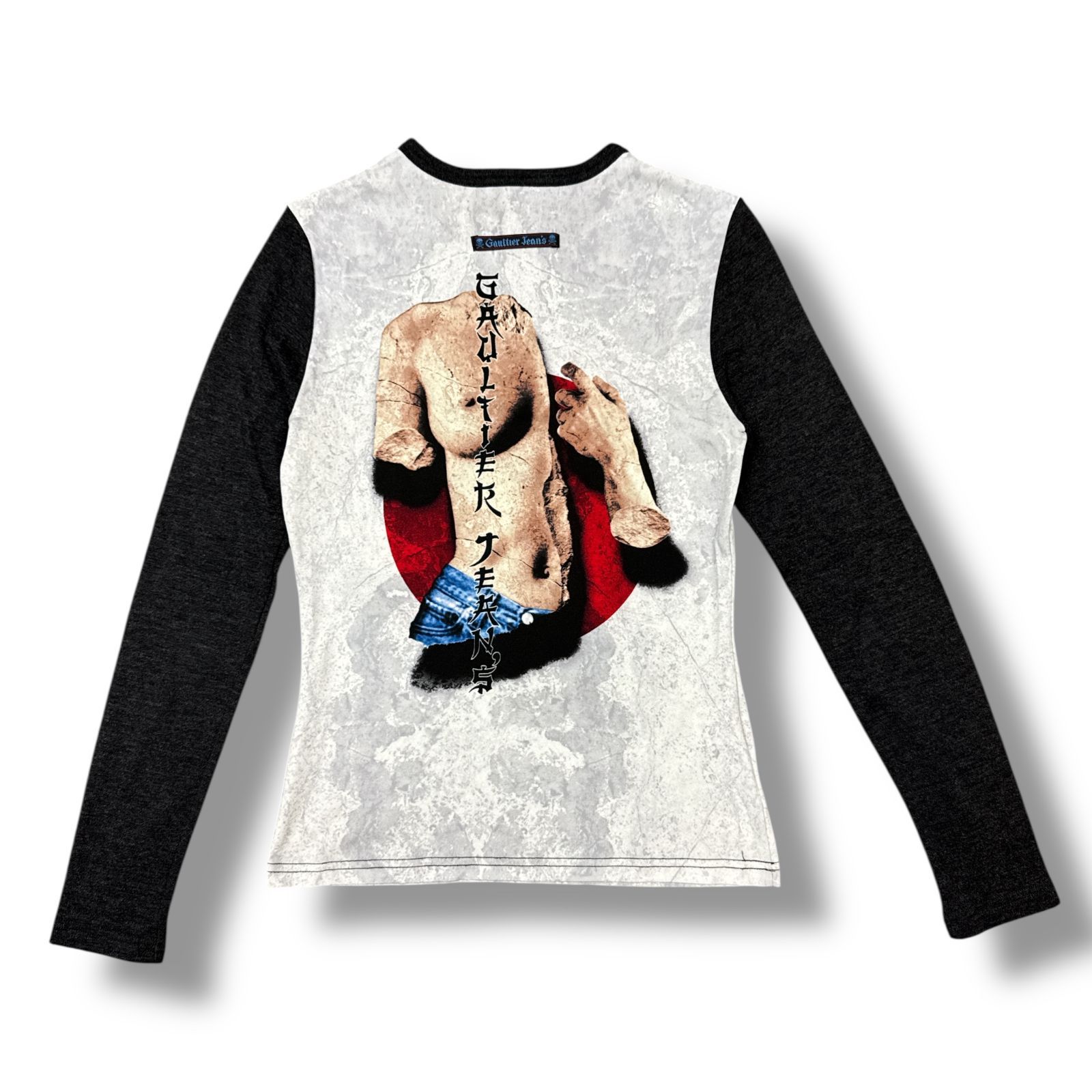 トップス SS2007 Jean Paul Gaultier Print L/S Tee Jean Paul GAULTIER Print Long Tee プリントロングTシャツ 長袖