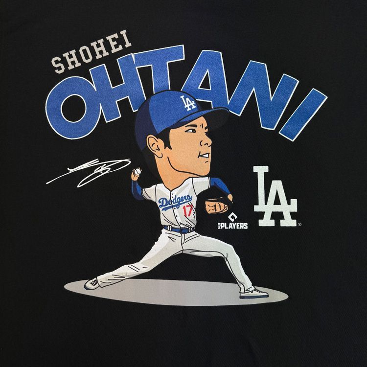 MLB公式グッズ NEWERA ニューエラ Tシャツ 大谷翔平 #17 LA Dodgers 