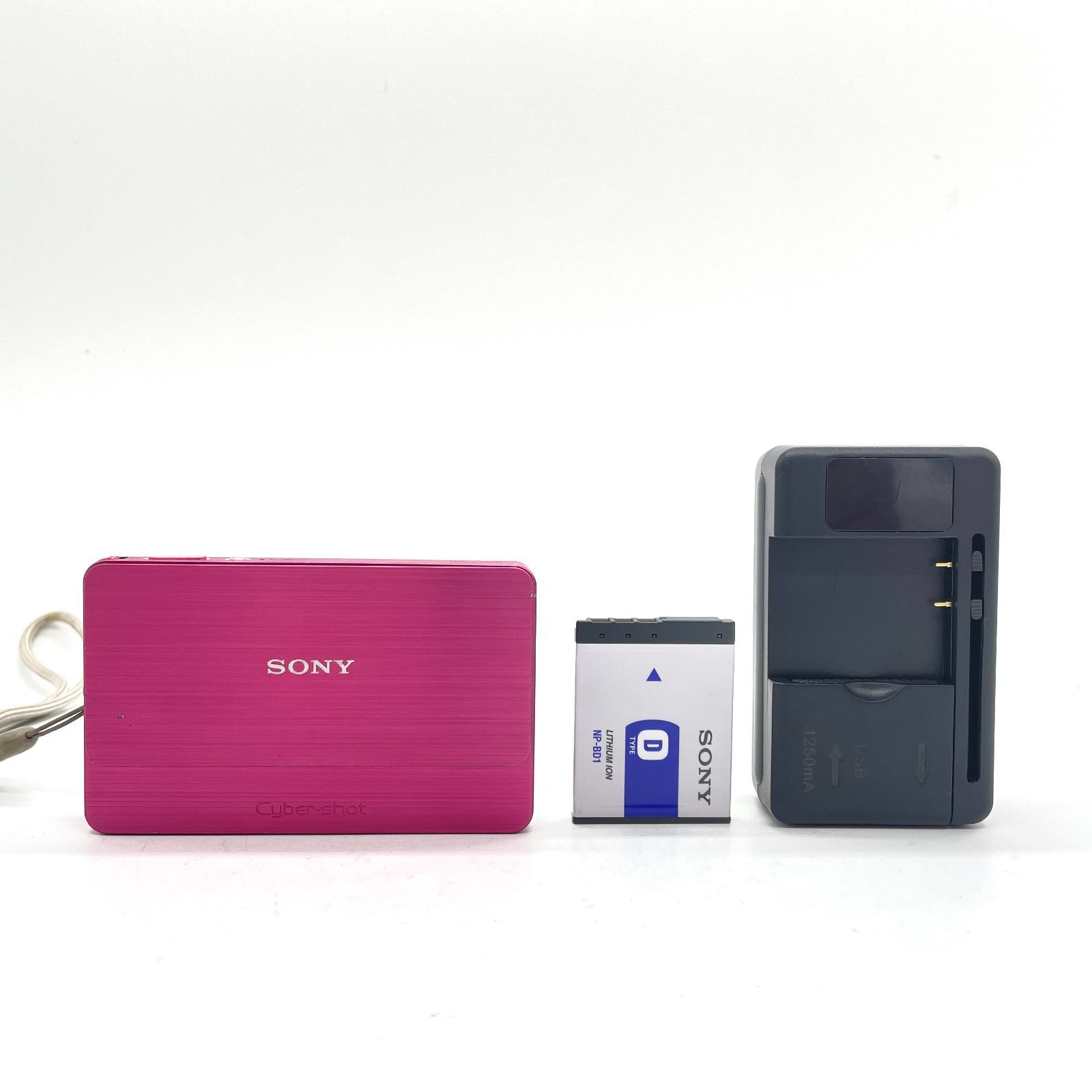 動作品 転送特典無料あり SONY Cyber-shot DSC-T700 PINK デジタルカメラ デジカメ コンデジ メーカー SONY