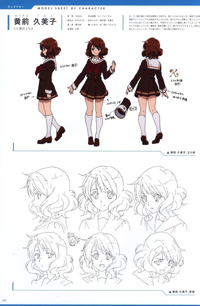 京都アニメーション 響け!ユーフォニアム 公式設定集