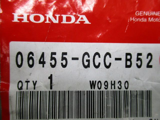 リード110 フロントブレーキパッド 06455-GCC-B52 在庫有 即納 ホンダ