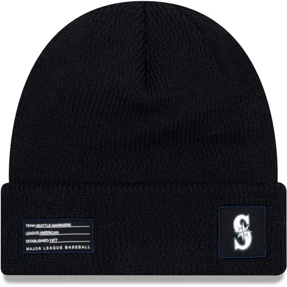 NEWERA ニューエラ MLB ニット帽 Seattle シアトル Mariners マリナーズ 紺