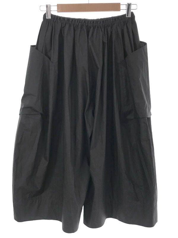 TENNE HANDCRAFTED MODERN ビックポケットキュロット TENNE HANDCRAFTED MODERN ビッグポケットキュロット ブラック