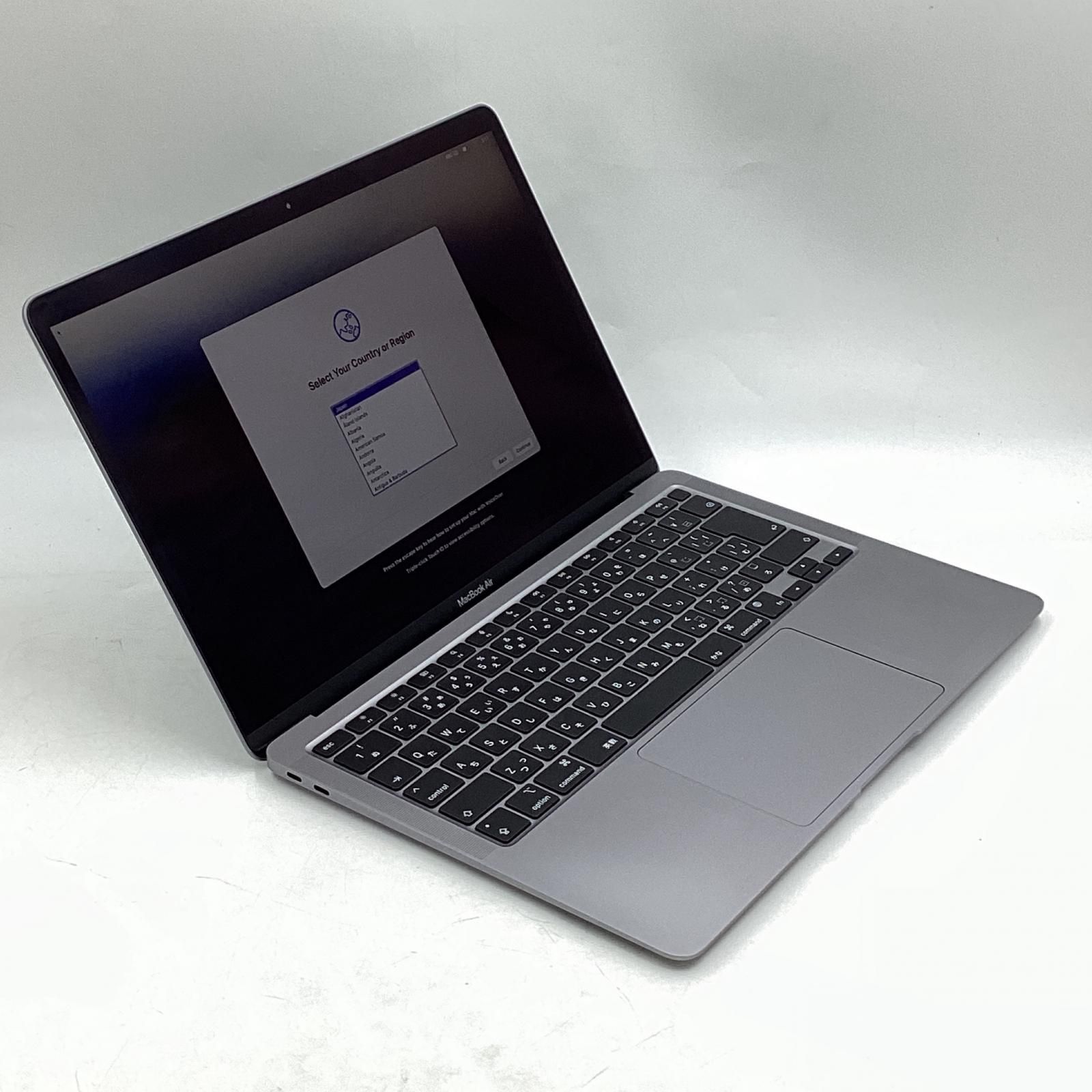 全額返金保証】【最速発送】Apple MacBook Air 13インチ 2020 M1 16GB SSD 512GB スペースグレイ 88.6%  動作確認済 - メルカリ