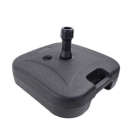 パラソルベース パラソルスタンド 水充填 砂充填 キャップ軽量 持ち運ぶ 挿し穴径40/44/48mm 傘ベース ポータブル のぼり旗スタンド 庭パラソル 屋外用 土台 ガーデン ビーチ プラスチック製 
