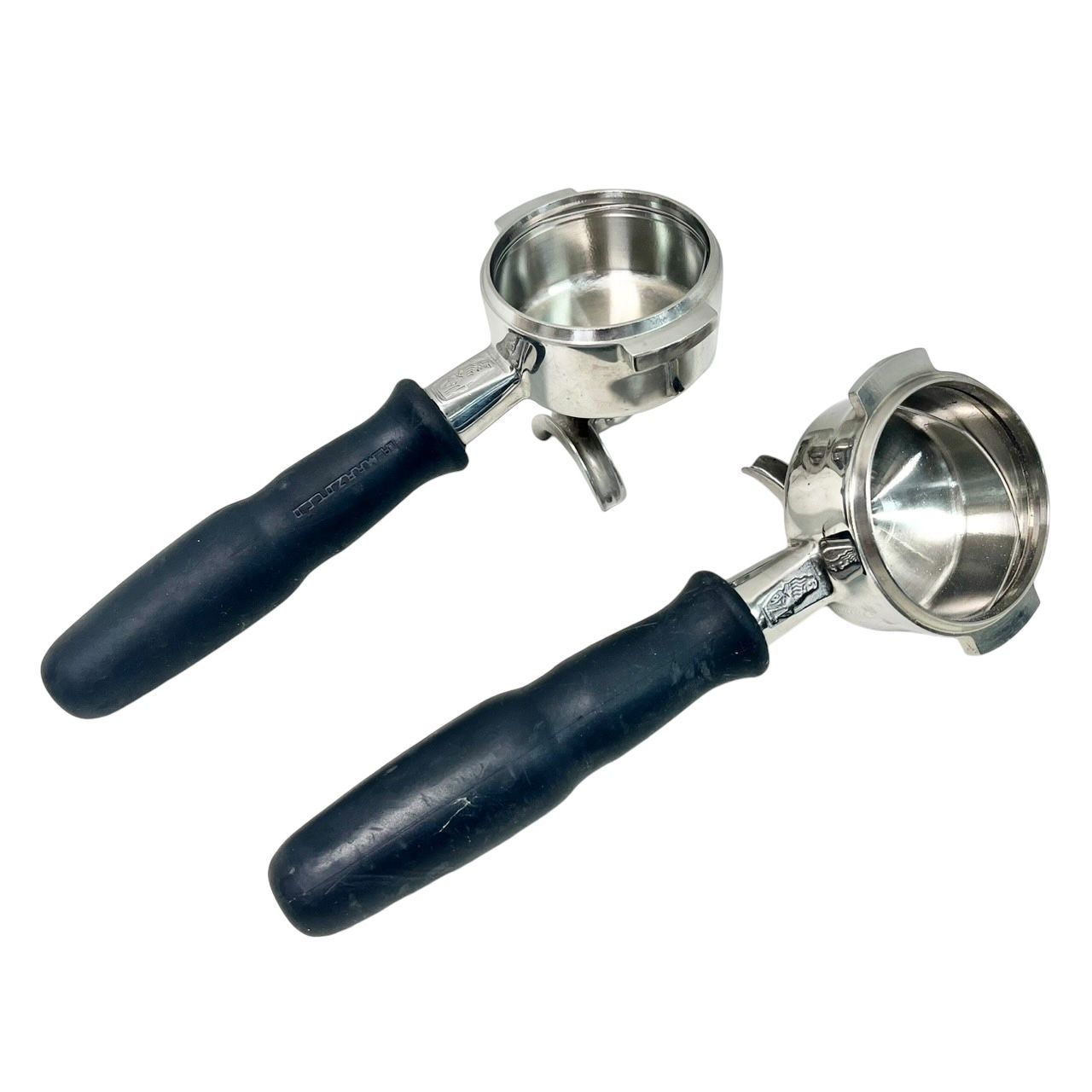 ラ・マルゾッコ純正 ポルタフィルター2本・バスケット5個セット 中古