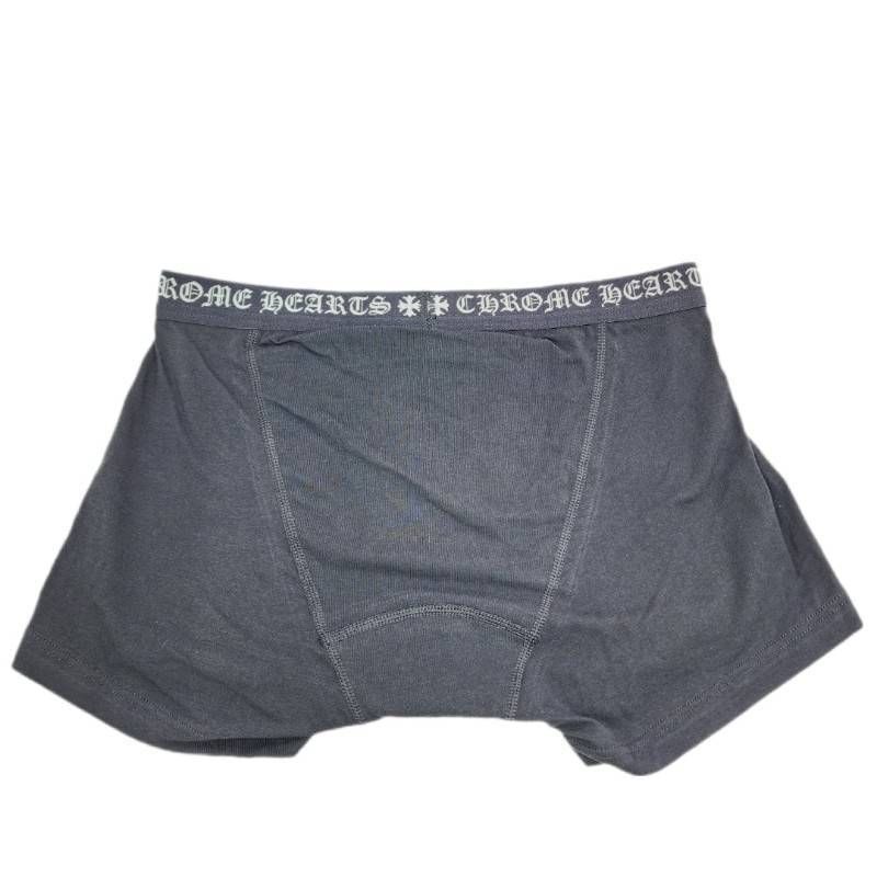 新品】 Chrome Hearts ショート ボクサー ブリーフ 黒×白 M ひより