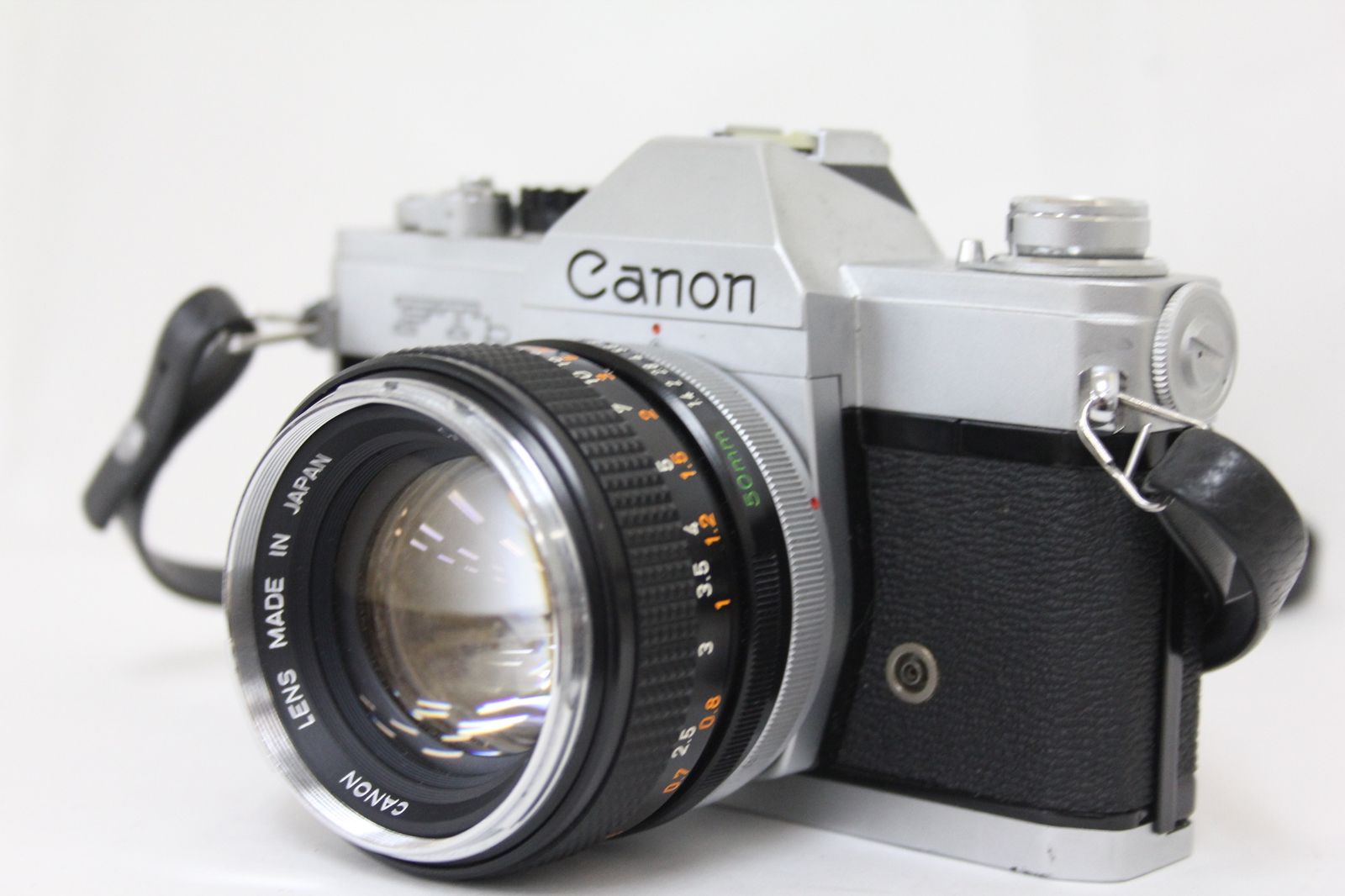 返品保証 キャノン Canon FTb QL FD 50mm F1.4 ボディレンズセット M5751