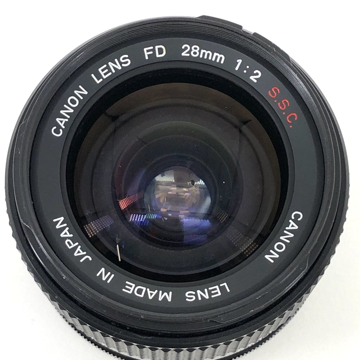 キヤノン Canon FD 28mm F2 S.S.C. 一眼カメラ用（マニュアルフォーカス） 【中古】