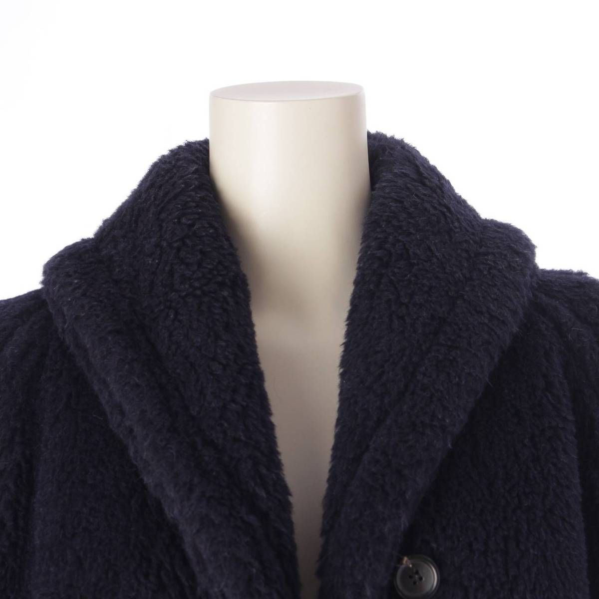 MAX MARA テディベア その他コート 108608036 最高 マックスマーラ テディベア ウール×シルク×アルパカ