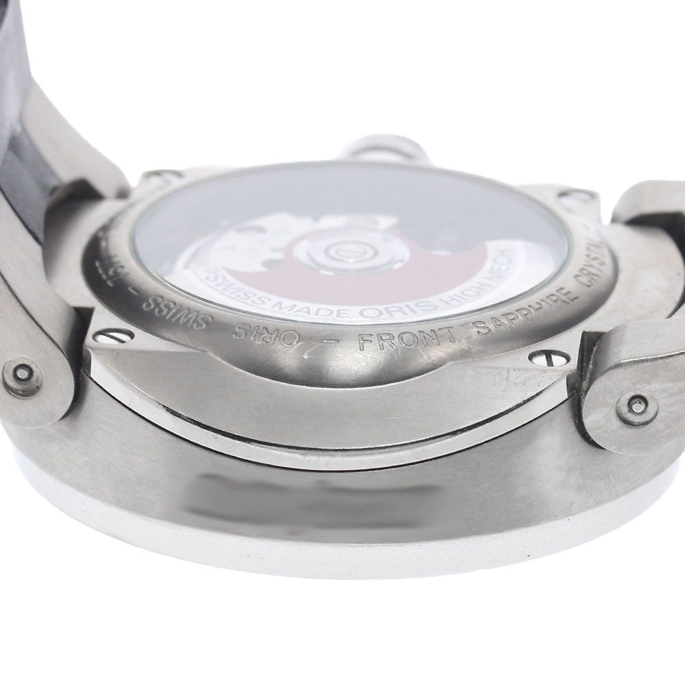 オリス ORIS 7577 ウィリアムズ F1 GMT レフティ 自動巻き メンズ_