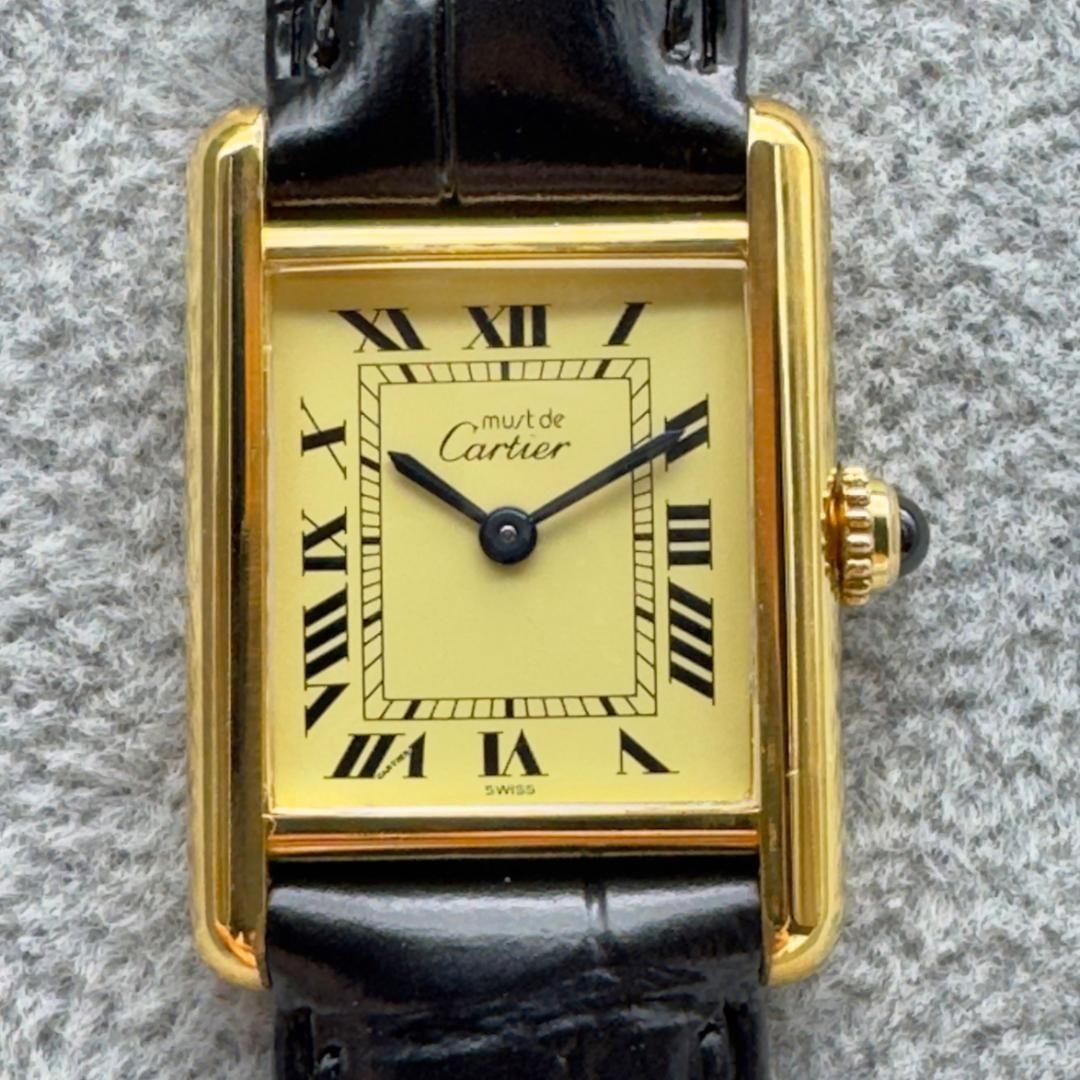 受注生産品 極上品 details Cartier カルティエ マストタンクSM ...