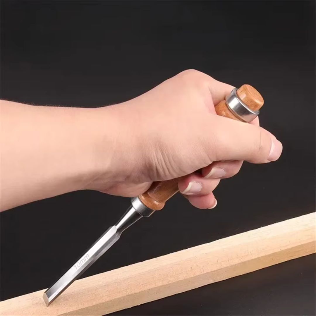大工道具セット ノミ 鑿 ノミ 5本セット たたきノミ しのぎノミ ホゾ穴を彫る 大工 工具