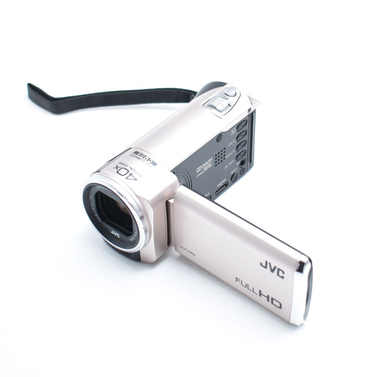 B#9954 ビクター JVC SD対応 フルハイビジョンビデオカメラ(クリア