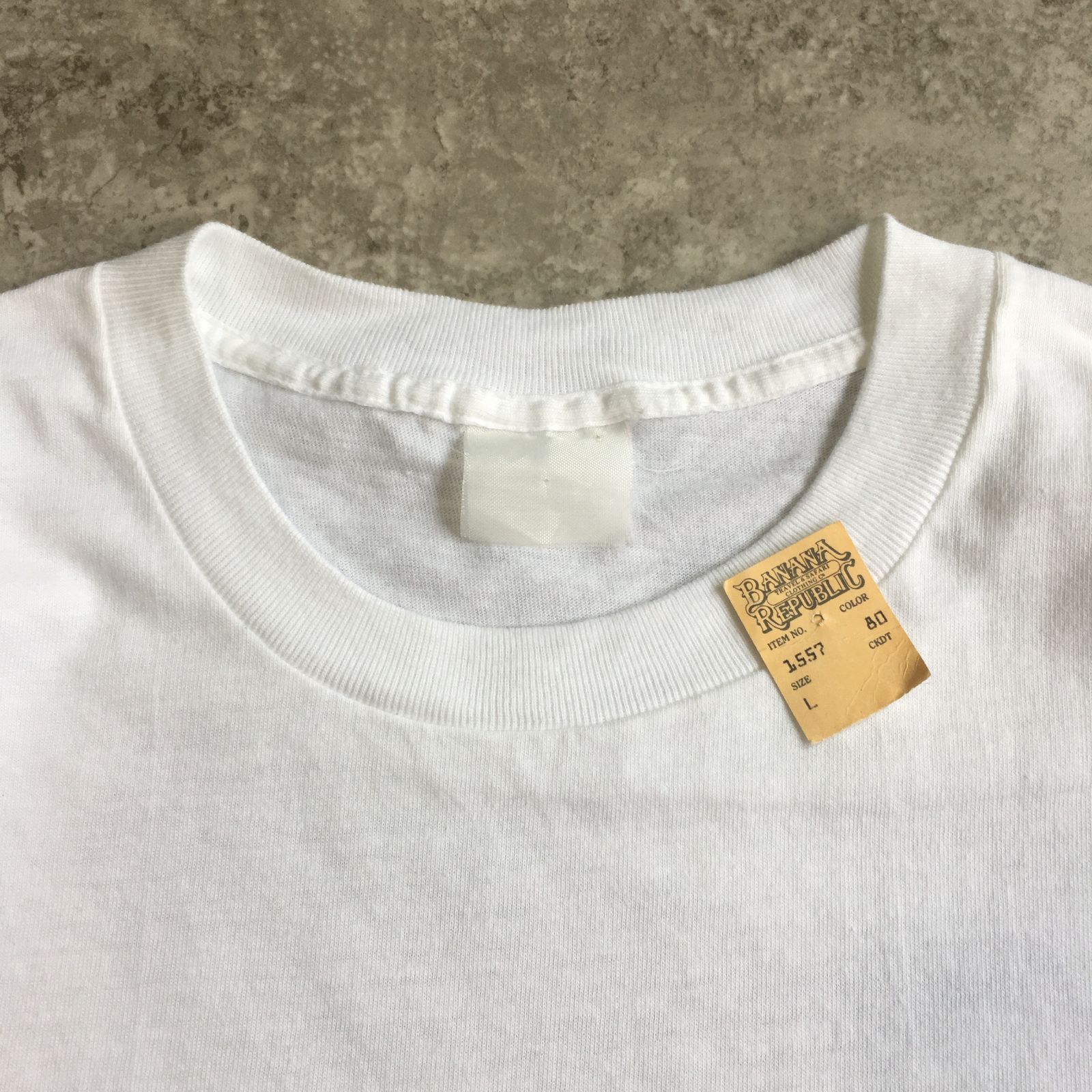 80s USA製 【Dead Stock】BANANA REPUBLIC SAFARI Monkey 80s USA製 【Dead Stock】BANANA REPUBLIC SAFARI Monkey