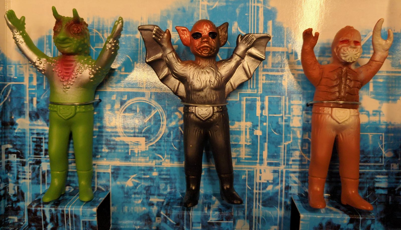 ユニファイブ ライダー怪人ミニソフビコレクション PART 3 3体セット