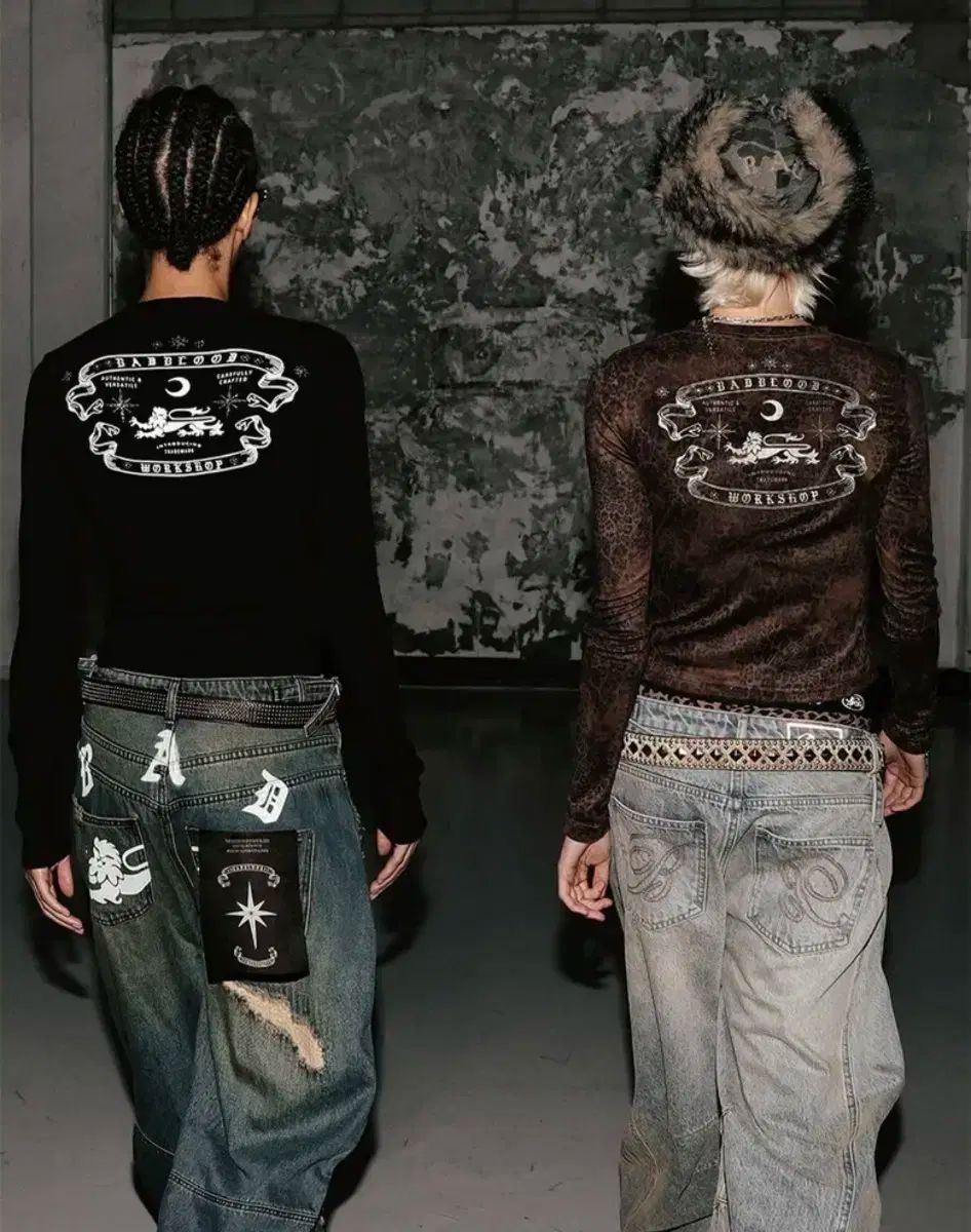  M BADBLOOD バッドブラッド ミスティック LINE ストーン ジャージ スリム ロングスリーブ 長袖 Tシャツ カットソー