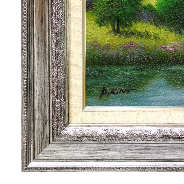 F10 ◎ 油彩画 「ポピーフィールド Poppy Field」 アレックス・ブーン