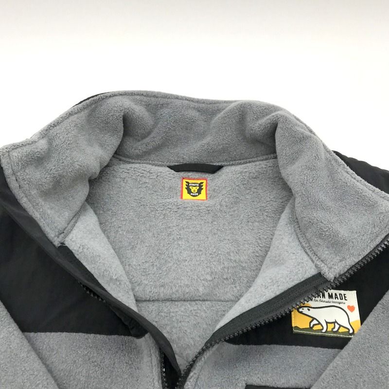 ジャケット・アウター human made/FLEECE JACKET Human Made heart-pattern Fleece Jacket | Black | FARFETCH JO