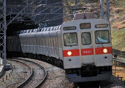 東急8500系(田園都市線・黄色テープ付き)基本6両編成セット(動力付き
